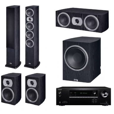 Домашний кинотеатр 5.1 HECO Victa Prime 602 + AV-ресивер Onkyo TX-SR393